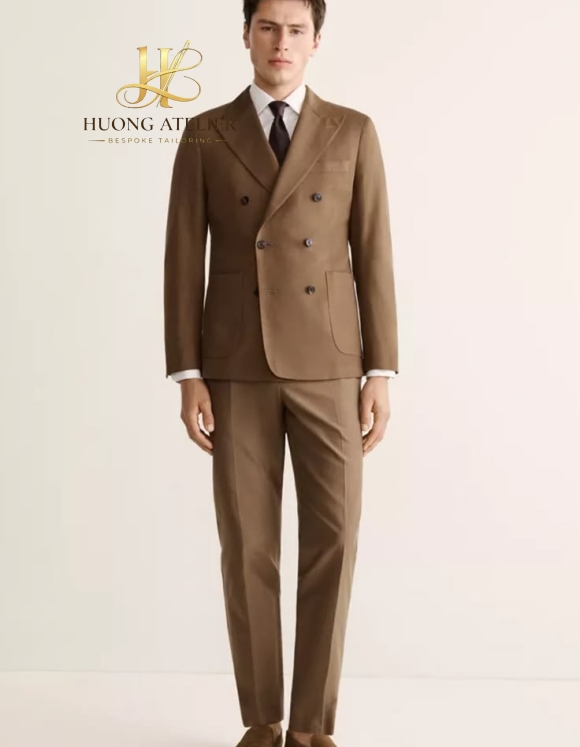 Brown Minimal Custom Suit Ho Chi Minh