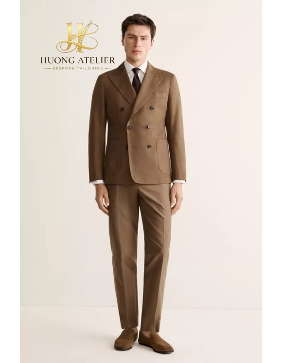 Brown Minimal Custom Suit Ho Chi Minh