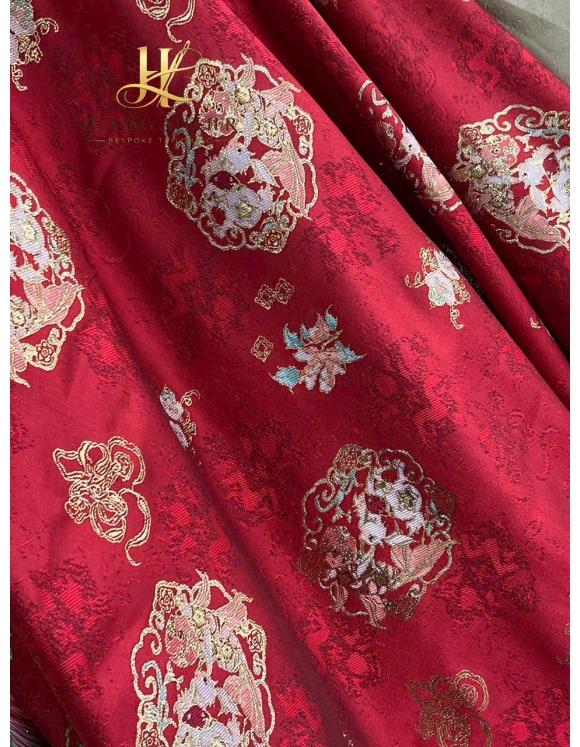Silk Brocade Fabric